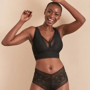 Black Bravissimo Zara Bralette 28GG/H